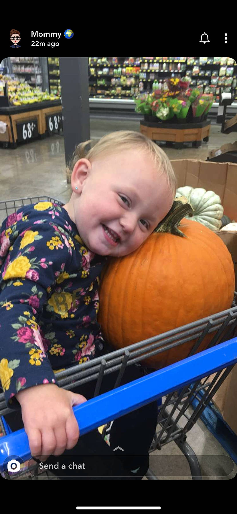 Karliah joined the competition — help win amazing prizes! calabaza, child, cucurbita, fruit, gourd, joy, local_food, person, plant, pumpkin, squash, toddler, vegetable, winter_squash