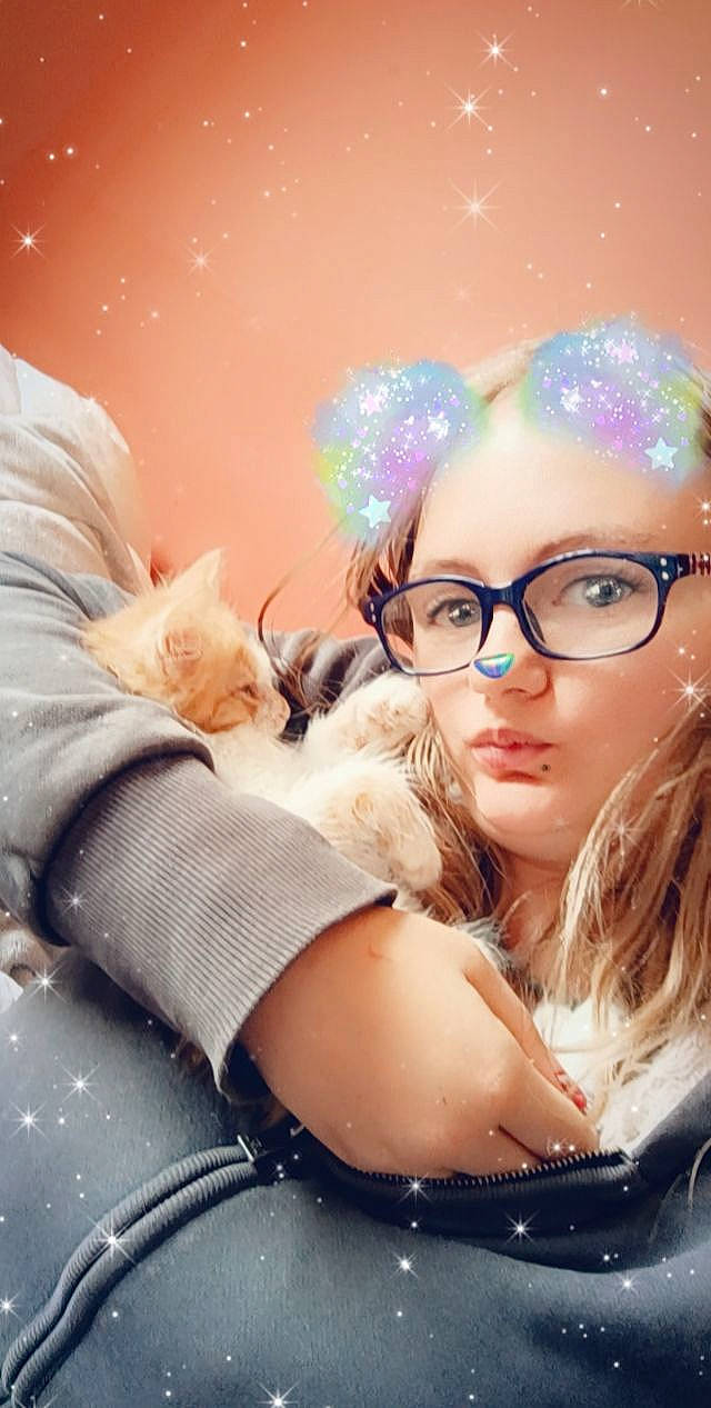 Tigrou a rejoint le concours — aidez-le/la à gagner de superbes lots ! brown_hair, carnivore, cat, comfort, companion_dog, ear, eyelash, eyewear, felidae, flash_photography, fur, gesture, glasses, happy, lap, long_hair, small_to_medium_sized_cats, toy, vision_care, whiskers