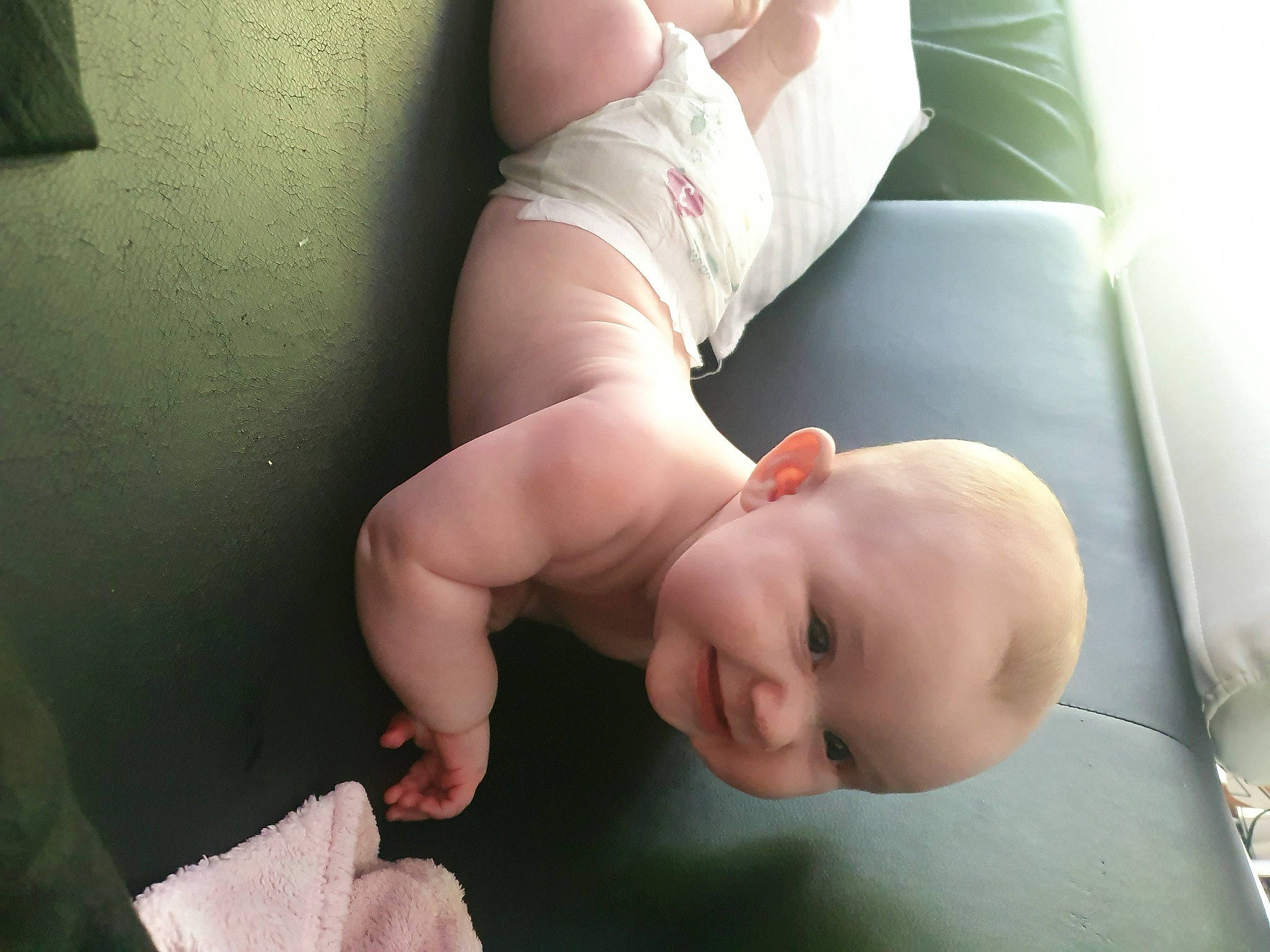 Harper Mae joined the competition — help win amazing prizes! arm, baby, cheek, child, finger, flesh, hand, leg, mouth, muscle, person, skin, thumb