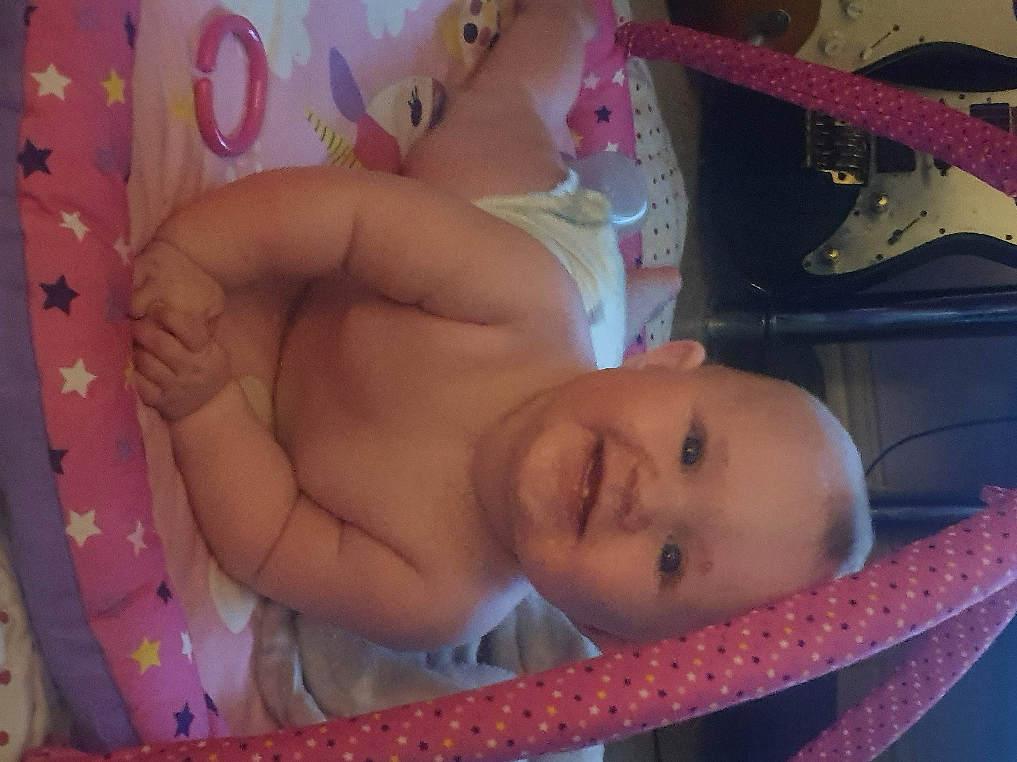 Harper Mae joined the competition — help win amazing prizes! baby, baby_products, cheek, child, eye, finger, infant_bed, iris, joy, lip, mouth, nose, person, pink, product, skin, thumb, toddler