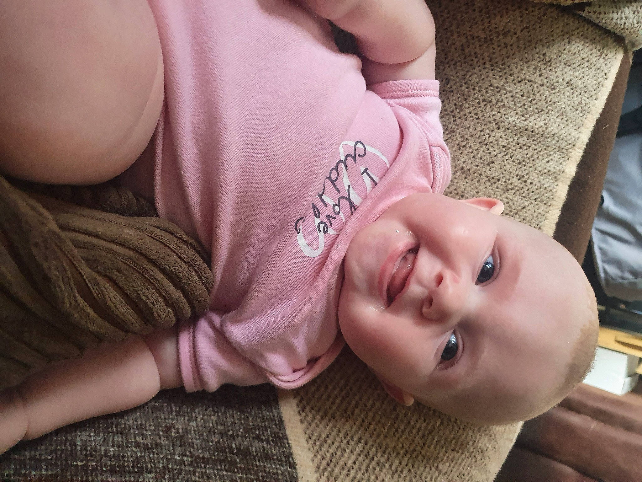 Harper Mae is registered to the contest to win money with this photo: baby, cheek, child, ear, eye, face, finger, hand, head, joy, lip, mouth, nose, person, pink, skin, smile, toddler