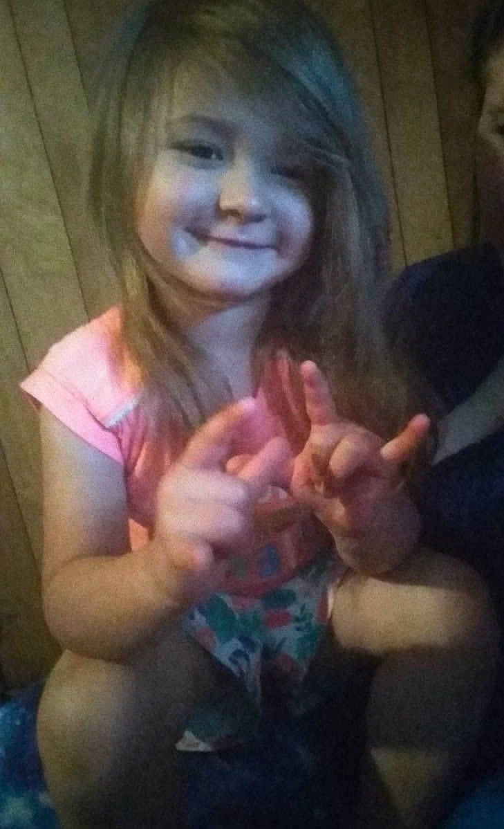 Starla joined the competition — help win amazing prizes! arm, cheek, cool, eyebrow, eyelash, finger, flash_photography, gesture, hand, happy, iris, jaw, joy, lip, mouth, nail, nose, person, purple, sign_language