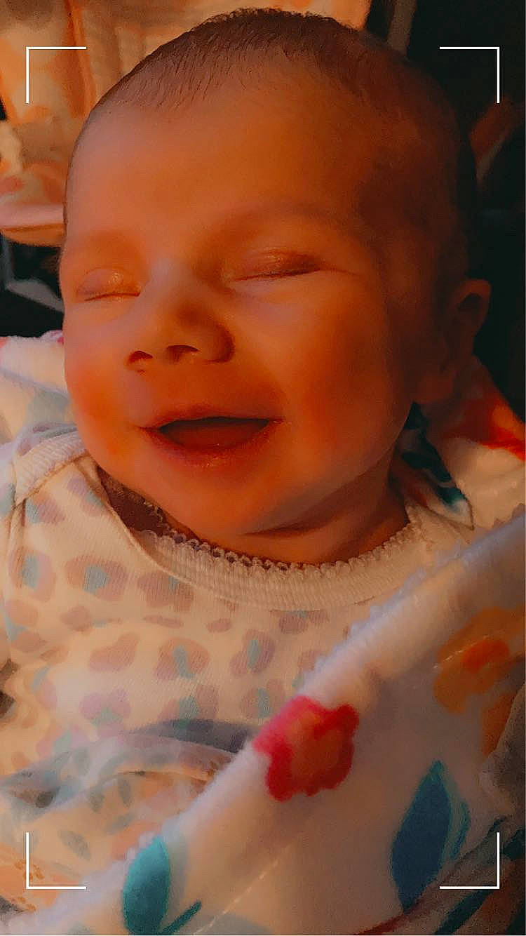 Alexis is registered to the contest to win money with this photo: baby, baby_laughing, baby_toddler_clothing, cheek, chin, ear, eyebrow, eyelash, forehead, happy, iris, lip, mouth, neck, nose, person, skin, sleeve, smile, toddler