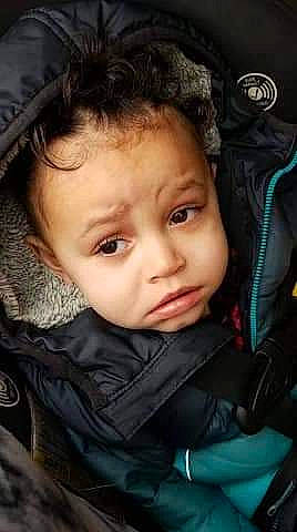 Andre Jr joined the competition — help win amazing prizes! baby, black_hair, cheek, child, child_model, chin, cool, eye, eyebrow, face, facial_expression, forehead, head, nose, person, photography, portrait, product, skin, smile