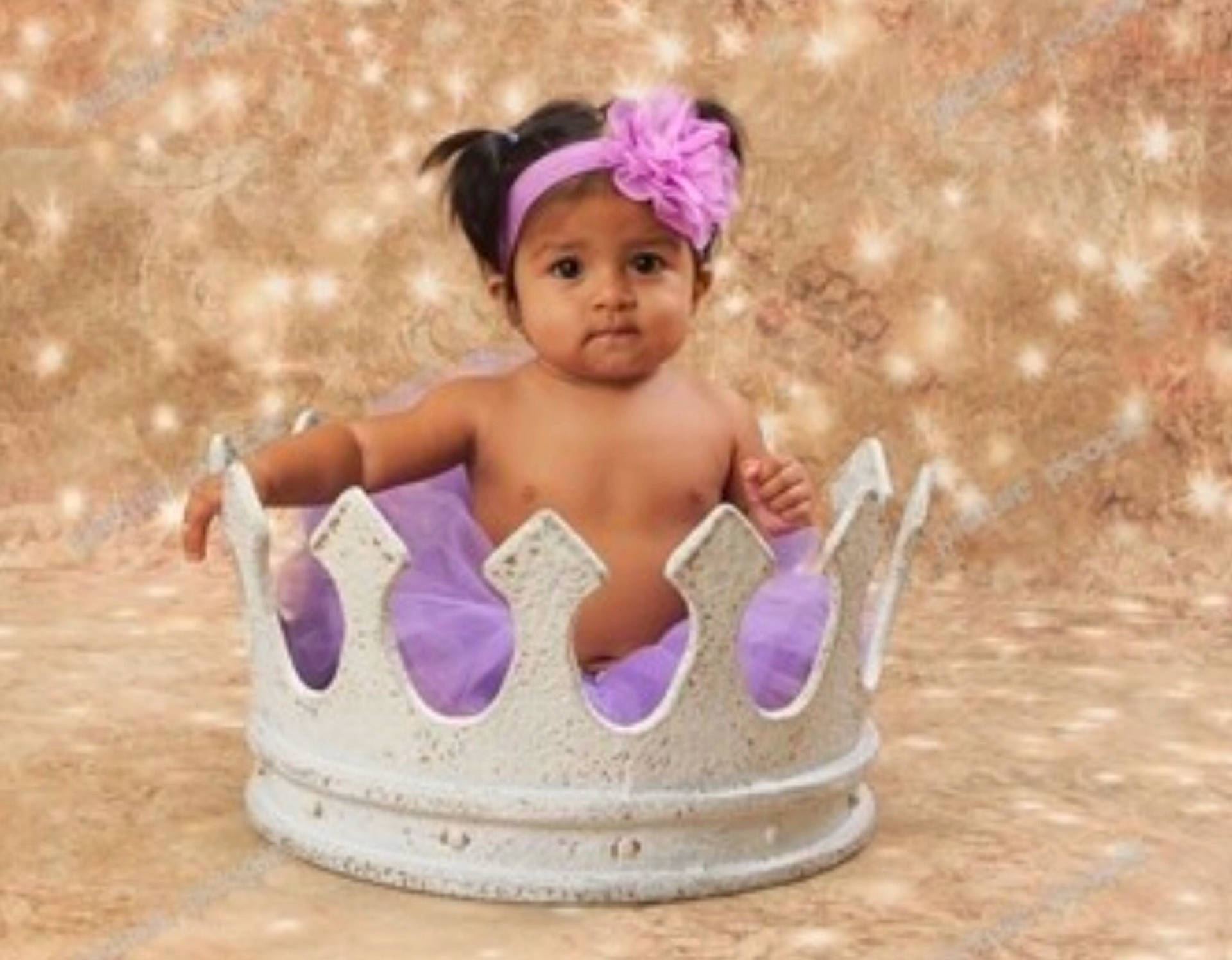 Leslie joined the competition — help win amazing prizes! child, hair_accessory, headgear, infant, person, product, purple, toddler