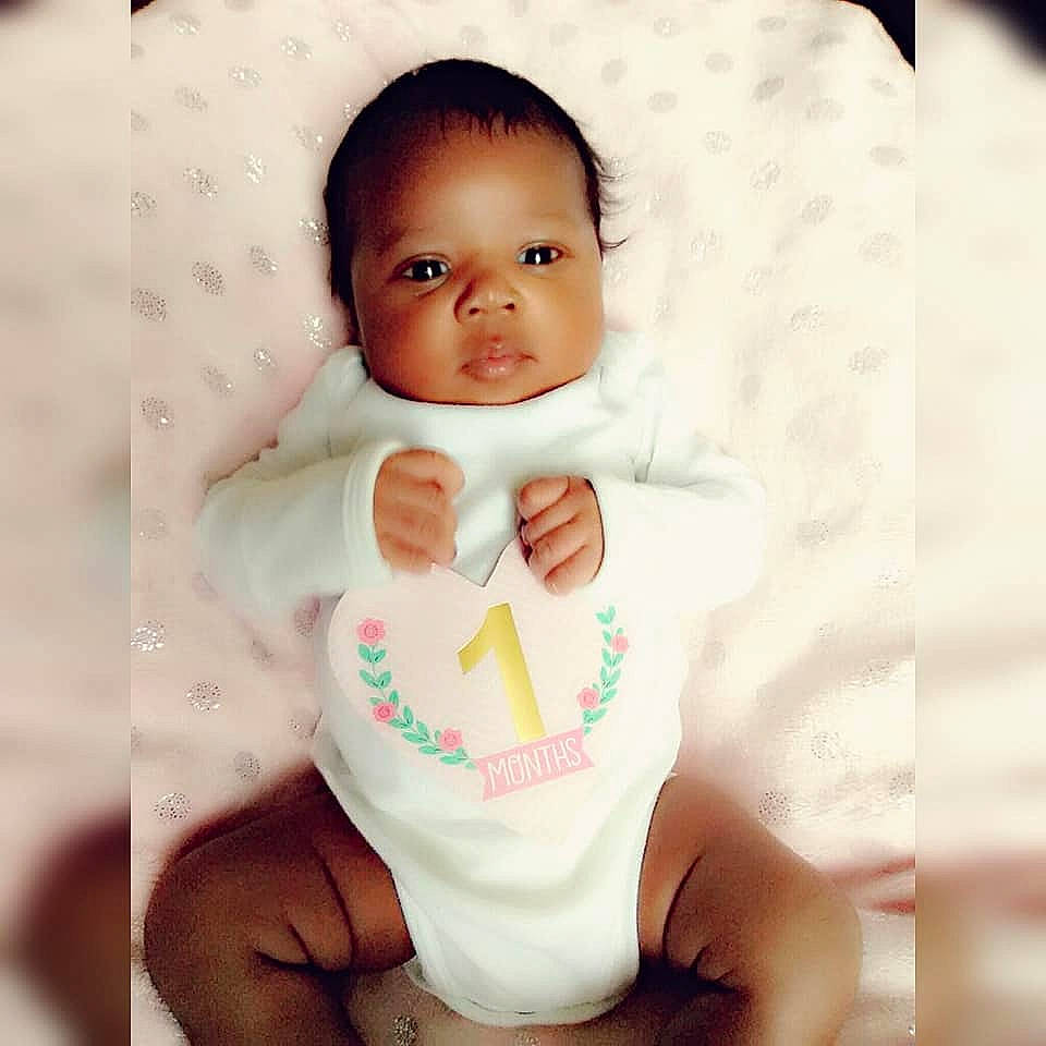 Halia joined the competition — help win amazing prizes! cheek, child, finger, hand, infant, person, product, skin, smile, toddler