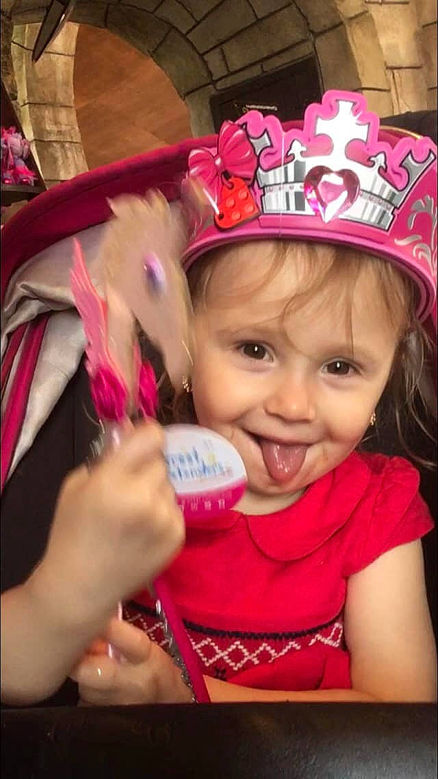 Serenity-rose is registered to the contest to win money with this photo: cheek, child, fashion_accessory, fun, hair_accessory, headgear, joy, lip, magenta, mouth, person, pink, smile, toddler, tooth