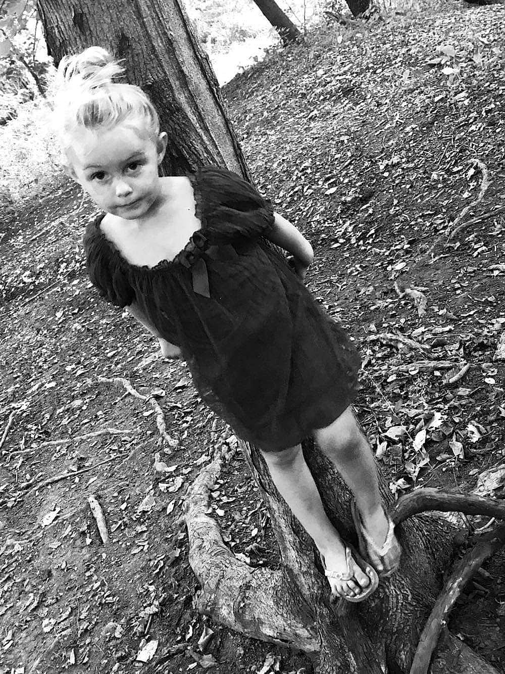 Roxy joined the competition — help win amazing prizes! black, black_and_white, child, emotion, eye, fun, fur, girl, monochrome, monochrome_photography, person, photograph, photography, plant, portrait, portrait_photography, smile, tree, winter, woody_plant