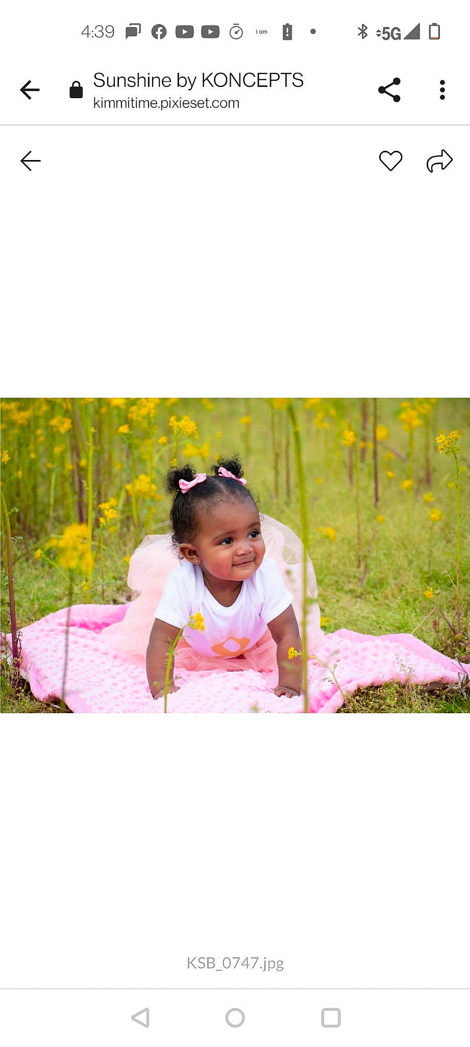 Aharmony is registered to the contest to win money with this photo: baby, baby_toddler_clothing, fashion_accessory, flower, grass, grassland, happy, landscape, leisure, magenta, pattern, people_in_nature, person, petal, picture_frame, pink, plant, recreation, rectangle, sleeve