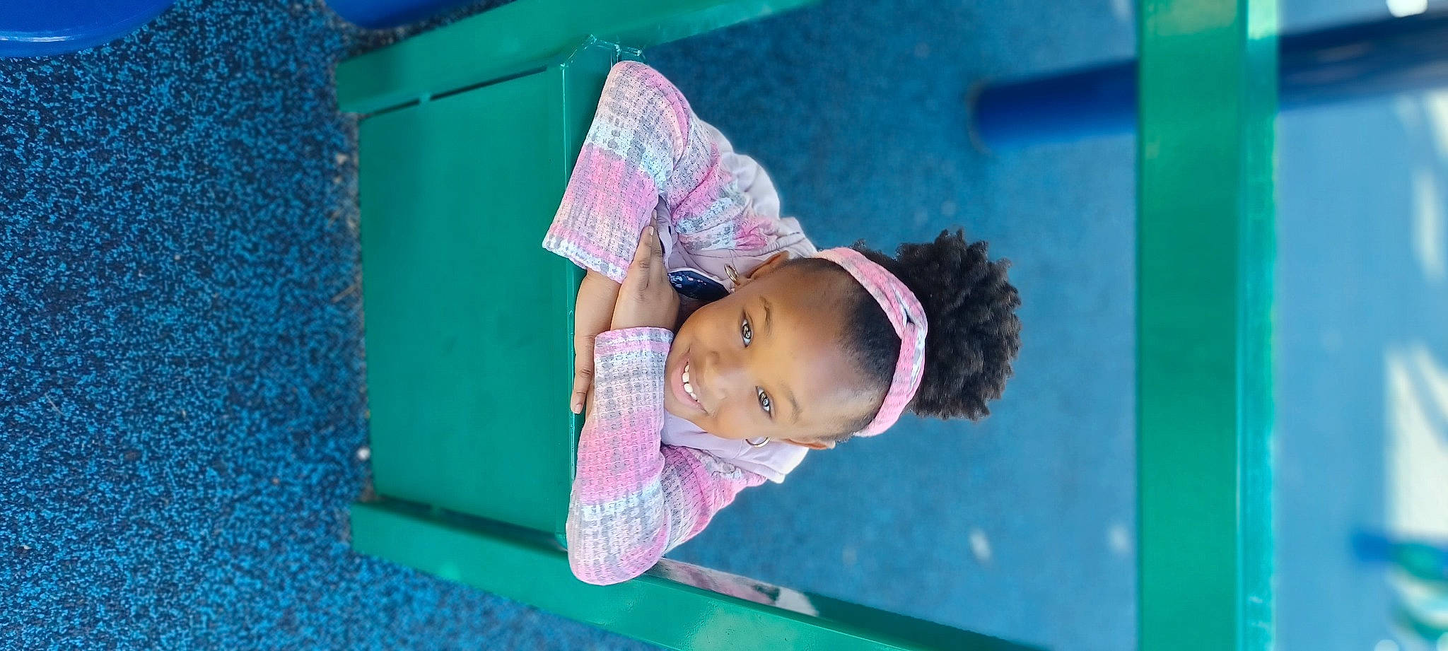 Amiya joined the competition — help win amazing prizes! baby, baby_products, child, fun, grass, happy, hat, joy, leisure, magenta, person, pink, play, purple, recreation, room, sitting, toddler, tree, vacation