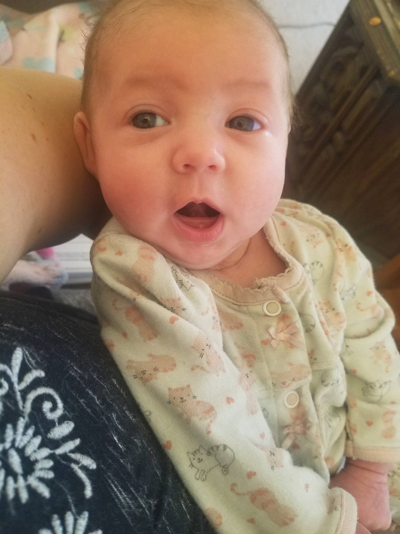 Arilynn joined the competition — help win amazing prizes! baby, cheek, child, chin, eye, face, facial_expression, forehead, head, lip, mouth, nose, person, skin, smile, toddler