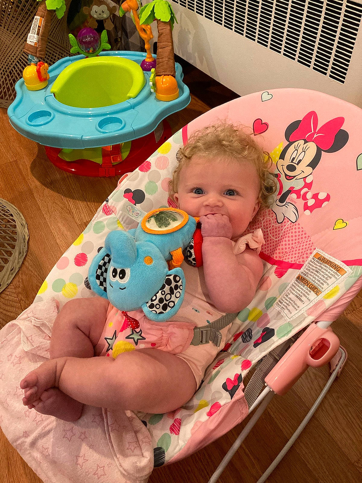 Alexia joined the competition — help win amazing prizes! baby, baby_playing_with_toys, baby_products, baby_toddler_clothing, baby_toys, chair, child, comfort, fun, happy, leisure, magenta, person, play, product, room, sitting, smile, toddler, toy