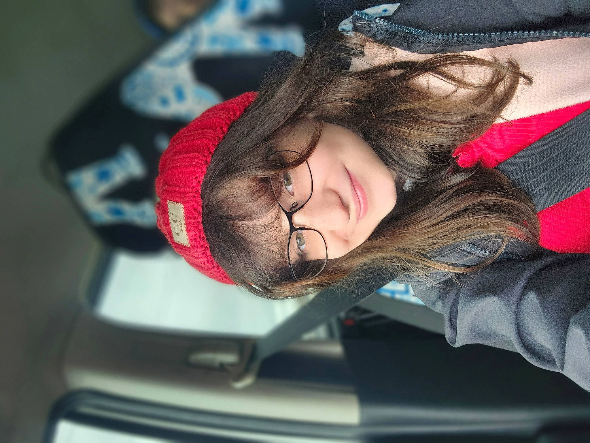 Hannelore joined the competition — help win amazing prizes! auto_part, automotive_design, automotive_exterior, automotive_lighting, black_hair, brown_hair, cap, eyewear, family_car, hair, happy, hat, joy, lip, luxury_vehicle, motor_vehicle, person, personal_luxury_car, smile, tree