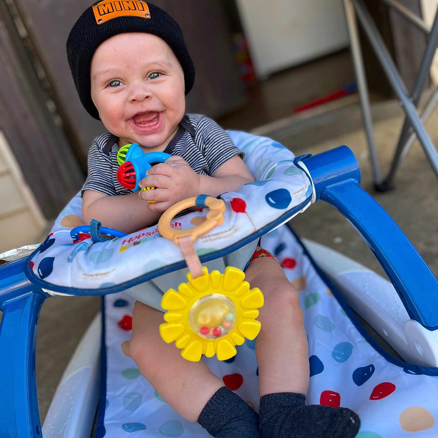 Kyrece joined the competition — help win amazing prizes! baby, bodypart, cap, clothing, face, finger, flower, glove, hand, happy, hat, head, hosiery, person, photography, plant, portrait, sitting, smile, sock