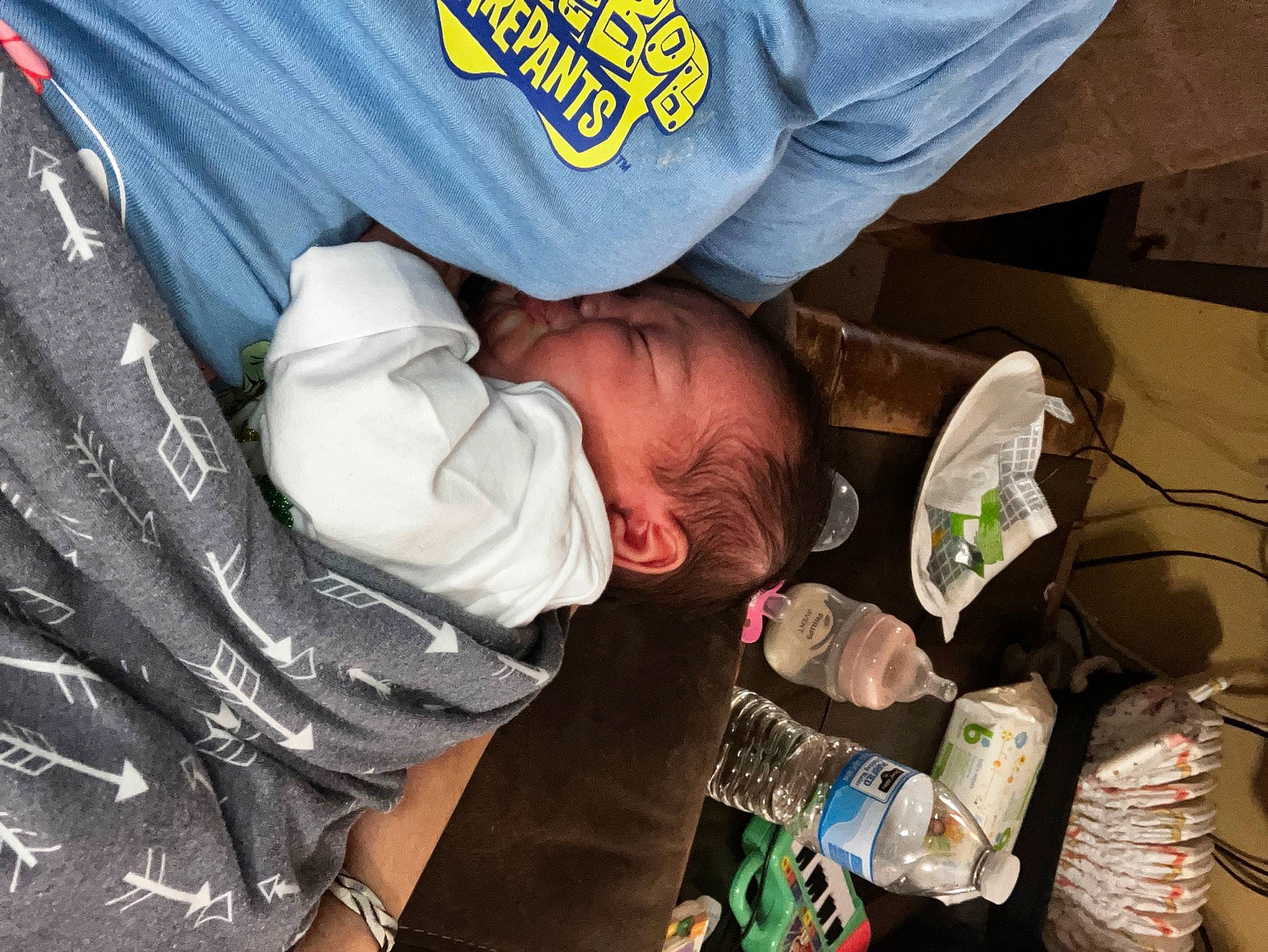 Avery joined the competition — help win amazing prizes! auto_part, baby, baby_products, child, comfort, hat, person, sitting, toddler