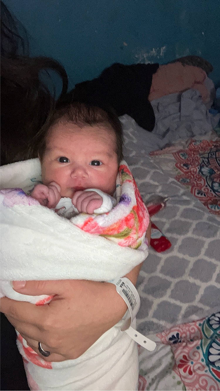 Avery joined the competition — help win amazing prizes! baby, baby_products, baby_toddler_clothing, cheek, child, chin, comfort, eye, eyebrow, fun, gesture, iris, linens, lip, mouth, nose, person, room, sitting, skin