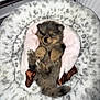 Kiwi joined the competition — help win amazing prizes! puppy, dog, sleeping, bed, plush, cozy, fur, cute, pet, animal, resting, small, brown, soft, indoor, cute_animal, adorable, napping, furry, relaxed