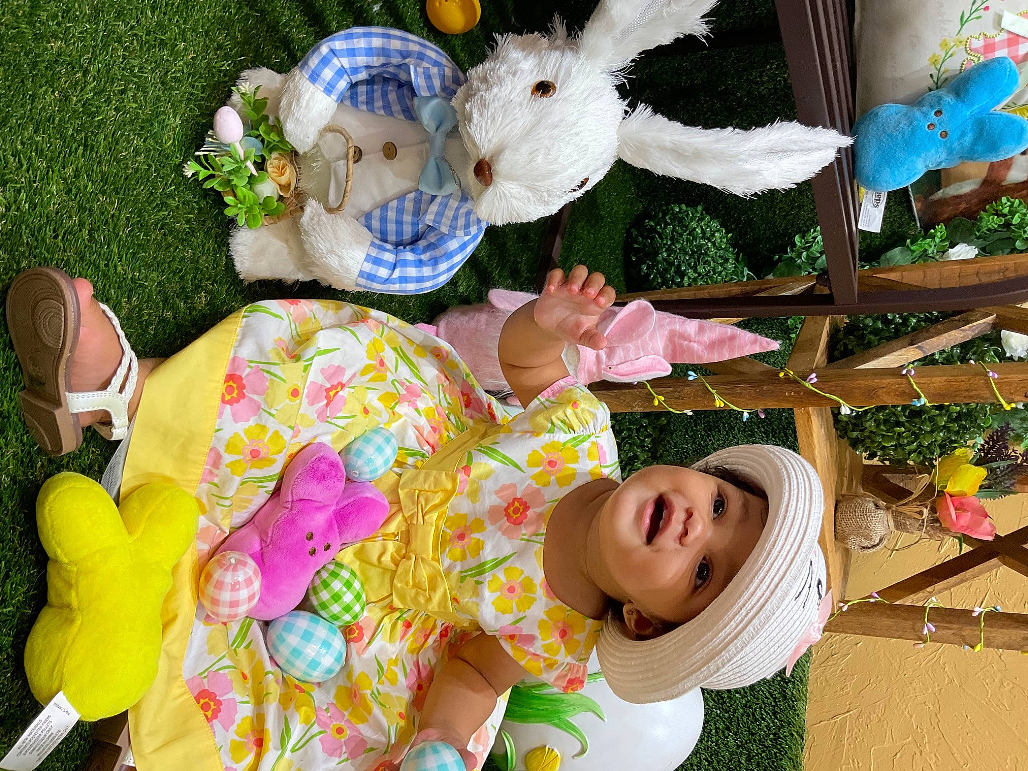 Maliki joined the competition — help win amazing prizes! art, baby, baby_toddler_clothing, child, event, fun, grass, happy, headwear, leisure, organ, people, person, plant, play, plush, product, smile, stuffed_toy, toddler