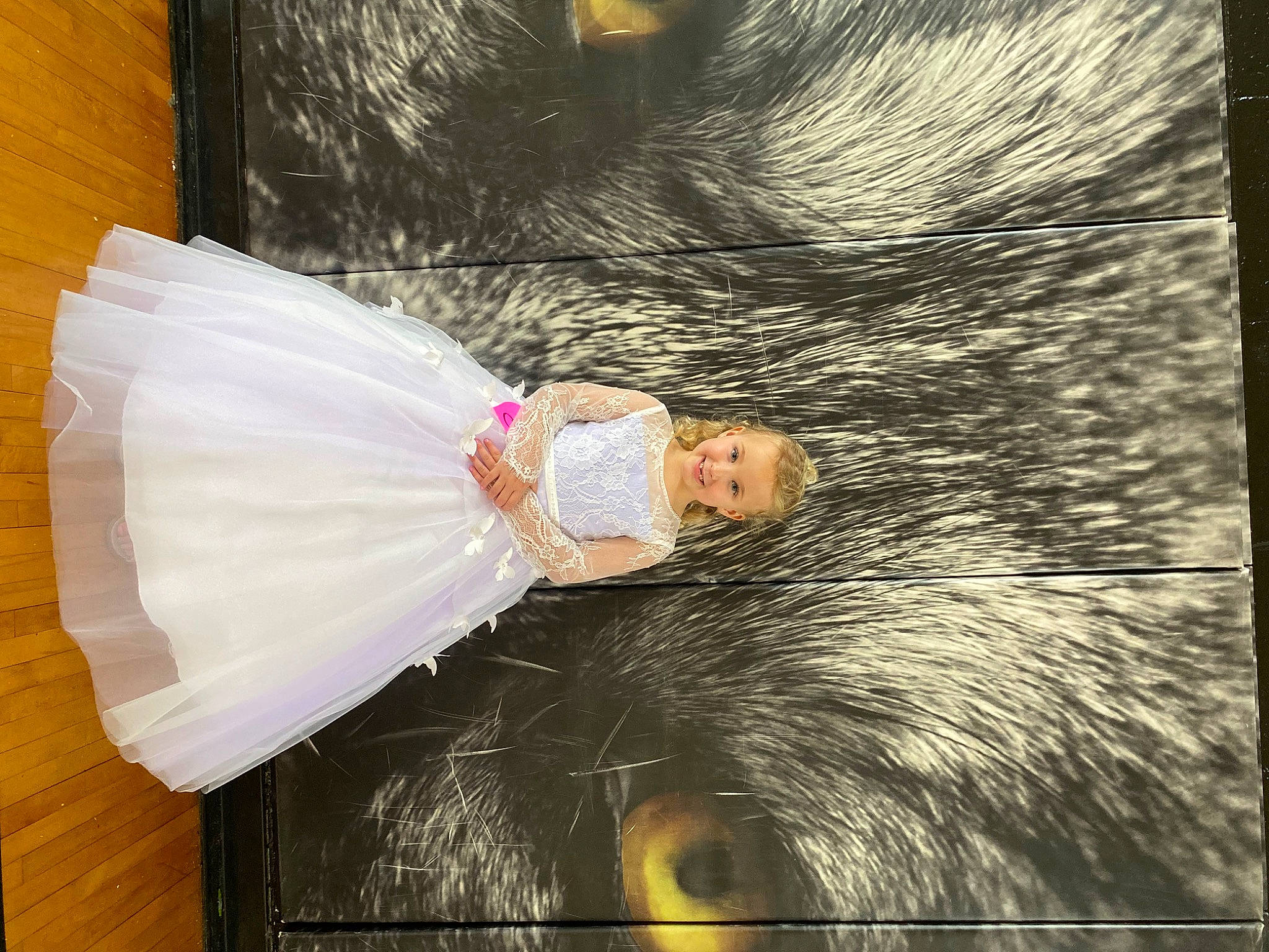 Tinsley joined the competition — help win amazing prizes! angel, art, bridal_accessory, bridal_clothing, doll, dress, eyelash, fashion_accessory, fashion_design, feather, formal_wear, fur, gown, headpiece, human_body, joy, linens, person, textile, umbrella