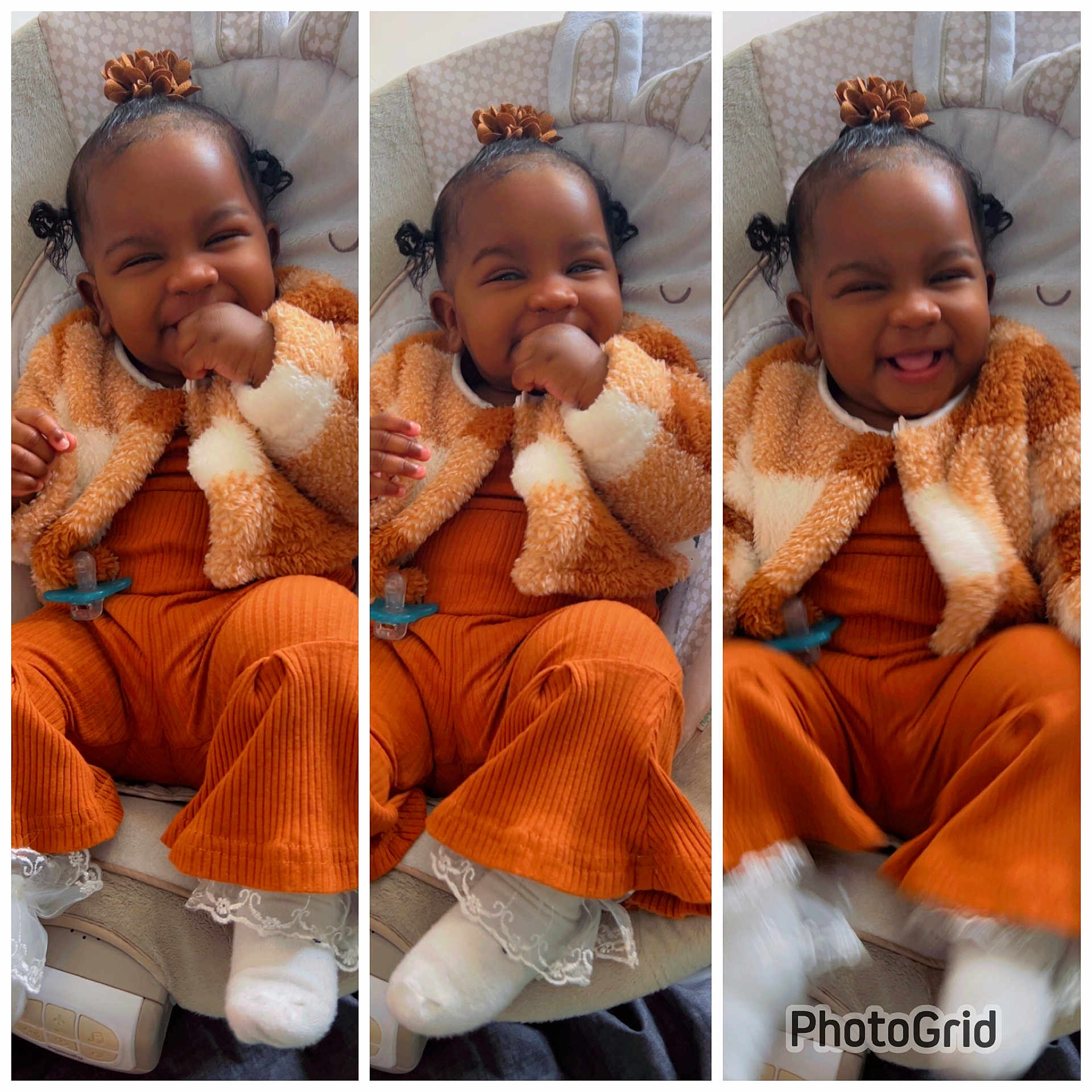 Amaya is registered to the contest to win money with this photo: art, baby, clothing, collage, couch, face, furniture, glove, happy, head, homedecor, knitwear, laughing, newborn, pants, person, photography, portrait, smile, sweater