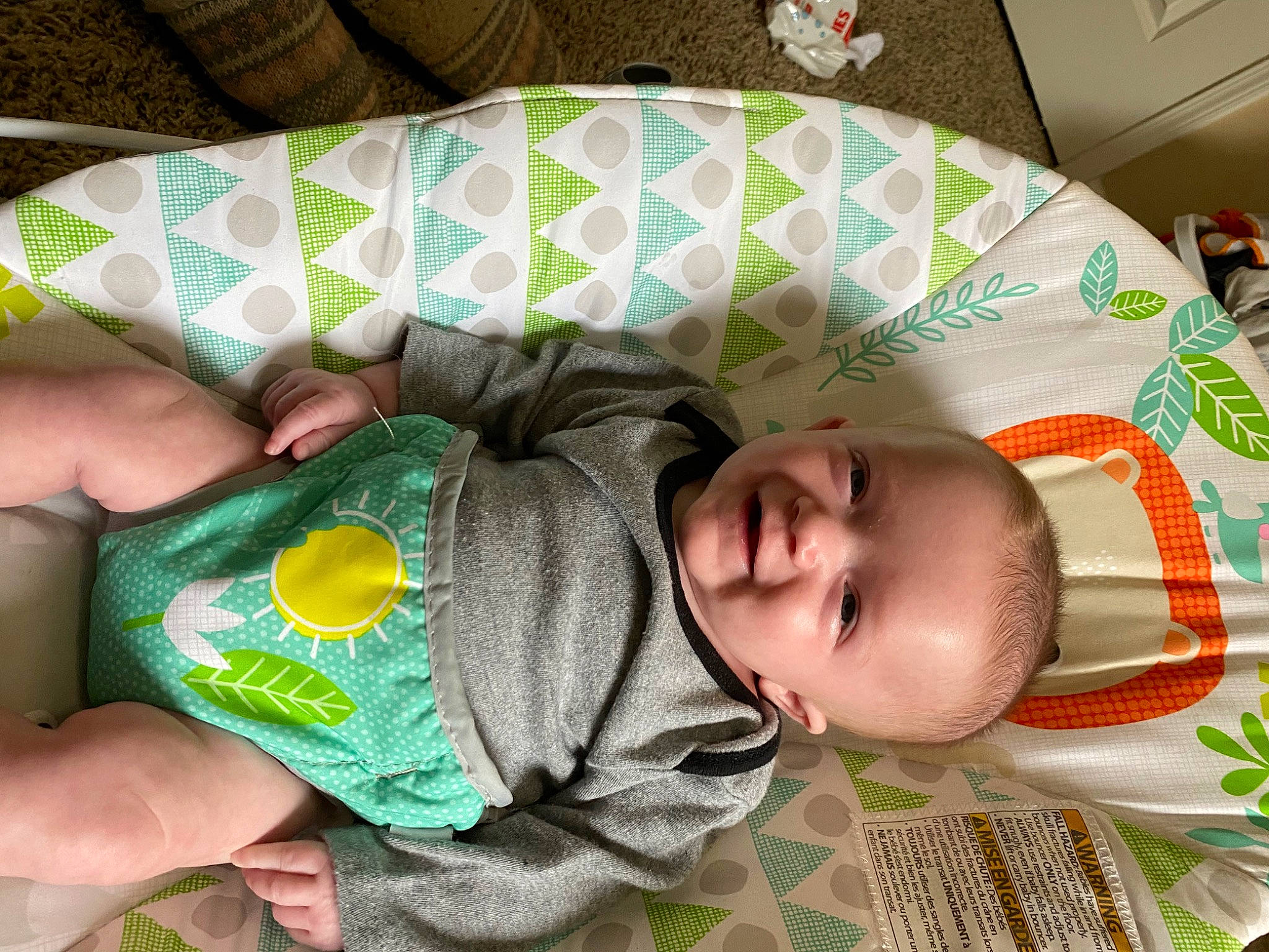 Gabriel is registered to the contest to win money with this photo: baby, baby_products, baby_safety, baby_toddler_clothing, bedtime, child, comfort, grass, green, human_body, linens, nap, pattern, person, room, sleep, thumb, toddler, wood, wrist