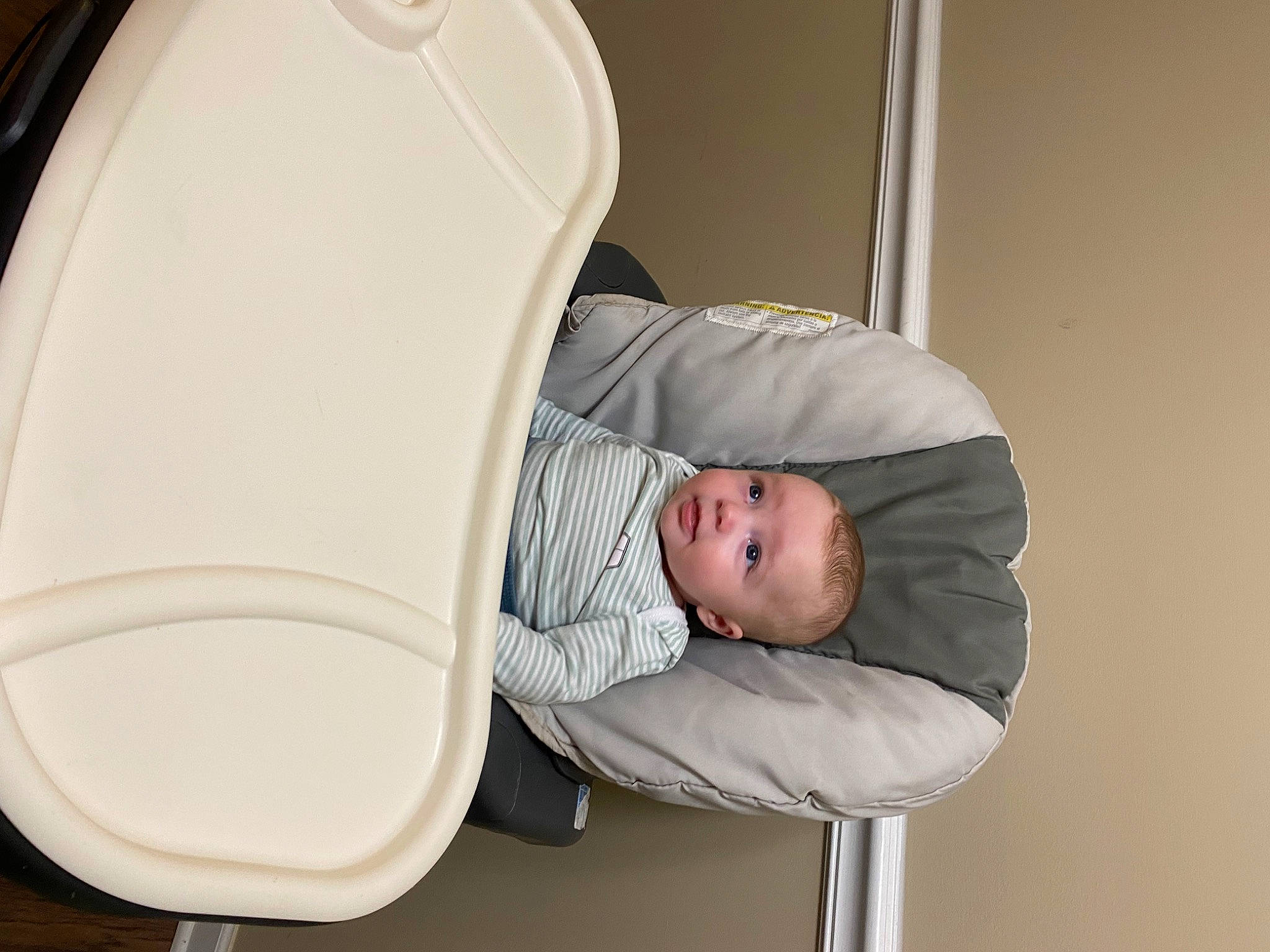 Noah joined the competition — help win amazing prizes! baby, baby_products, baby_safety, baby_sleeping, baby_toddler_clothing, child, cleanliness, comfort, infant_bed, person, room, service, sitting, toddler