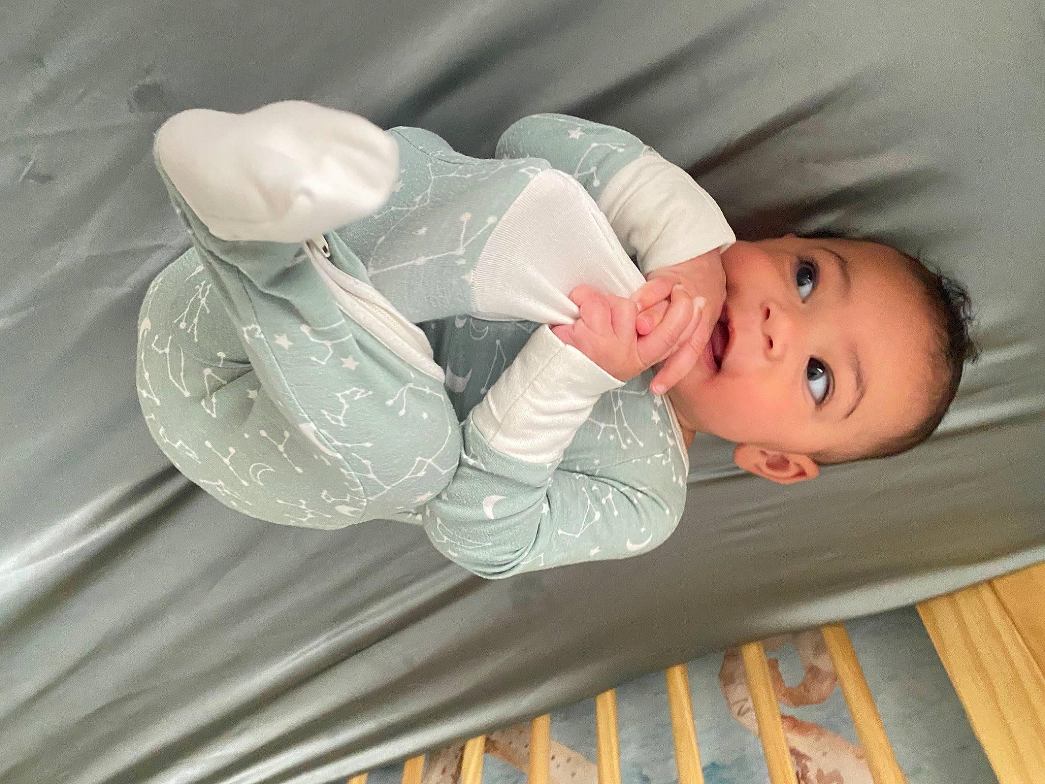 Zachary joined the competition — help win amazing prizes! baby, baby_products, baby_safety, baby_toddler_clothing, cheek, child, comfort, happy, hardwood, human_body, linens, pattern, person, portrait_photography, product, room, sitting, sleeve, surprise, textile