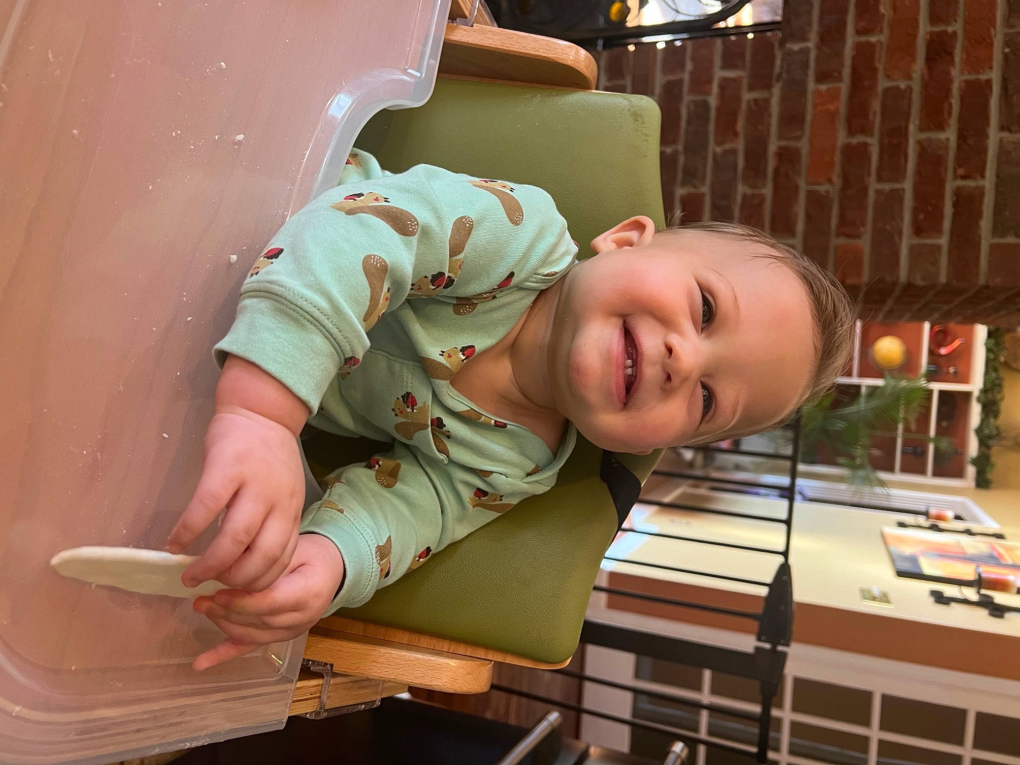 Jonah joined the competition — help win amazing prizes! baby, baby_toddler_clothing, candle, child, comfort, flooring, fun, head, joy, person, play, room, sitting, smile, t_shirt, toddler, wood