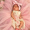 Sailor joined the competition — help win amazing prizes! baby, blanket, bow, closeup, dress, fashion, floral, flowers, headband, indoors, infant, lace, newborn, peaceful, photography, pink, portrait, sleeping, studio, tulle