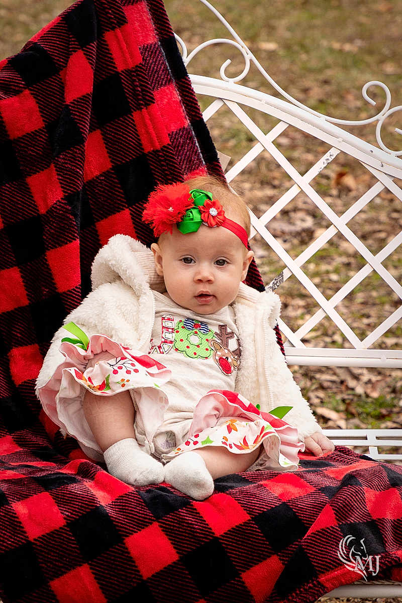 Lainey joined the competition — help win amazing prizes! accessories, baby, blanket, bonnet, cap, clothing, costume, couch, face, furniture, hat, head, homedecor, linen, person, photography, portrait, quilt, tartan, toy