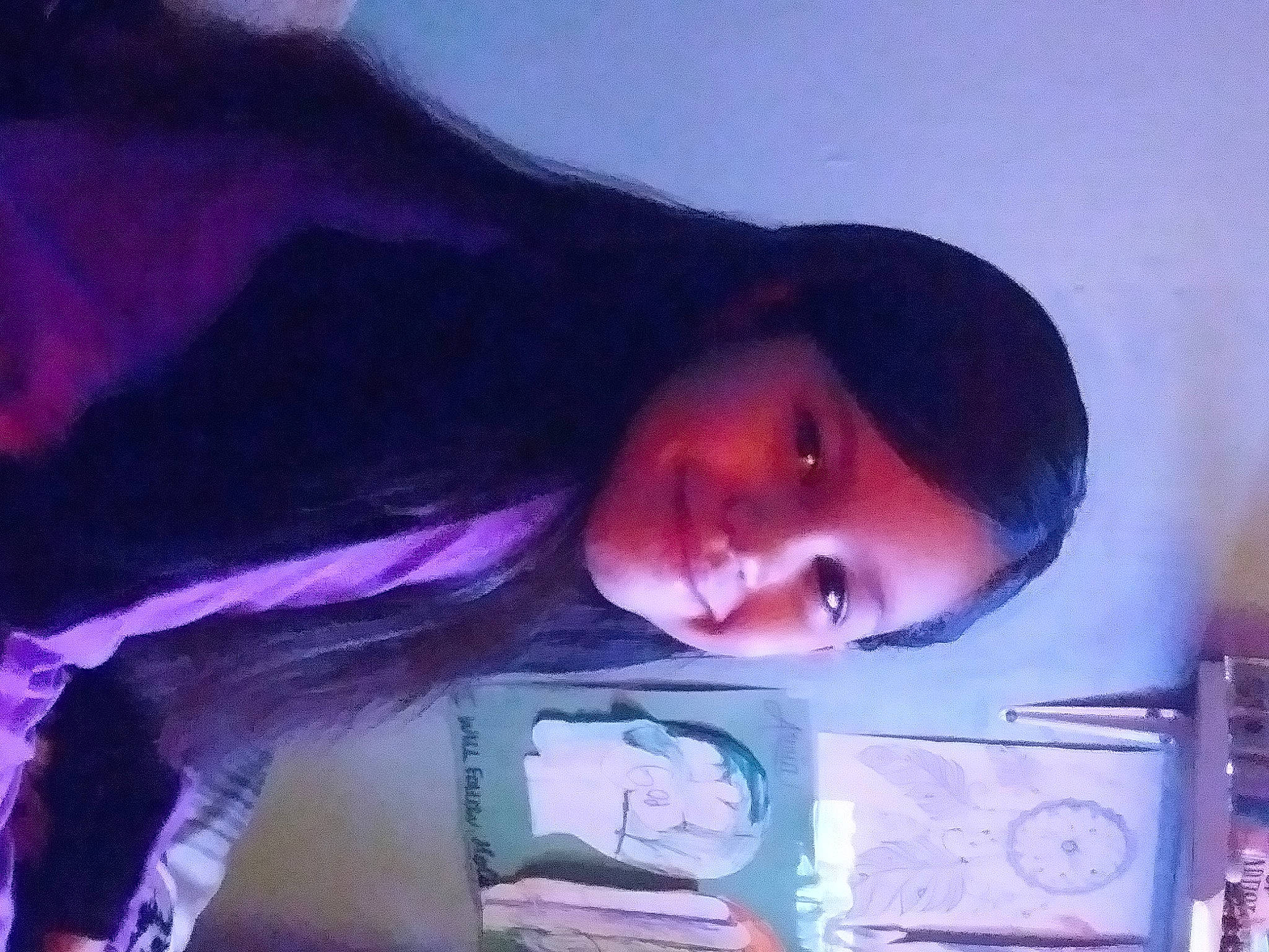 Auria joined the competition — help win amazing prizes! child, cloud, darkness, electric_blue, eyebrow, fun, happy, jaw, joy, magenta, mouth, nose, person, purple, room, sky, smile, space, toddler, tree