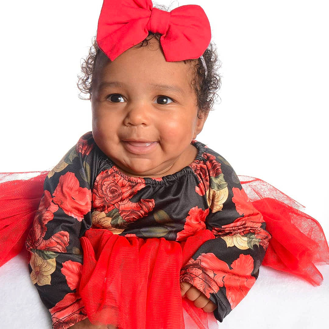 Monroe joined the competition — help win amazing prizes! child, child_model, clothing, costume, fashion_accessory, hair_accessory, headgear, joy, person, smile, toddler