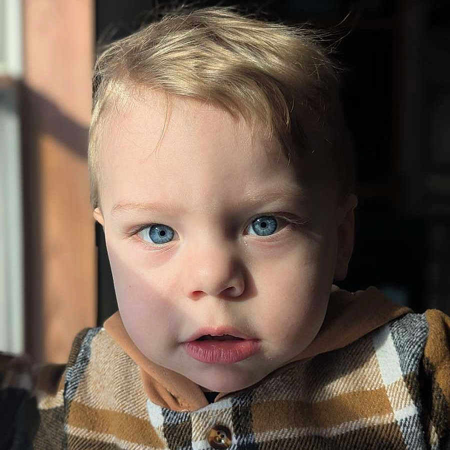 Oliver joined the competition — help win amazing prizes! baby, blonde, brownhair, clothing, coat, face, frown, hair, haircut, hairdresser, head, person, photography, portrait, sad