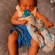 Brian joined the competition — help win amazing prizes! baby, bed, blanket, bodypart, couch, cushion, doll, face, finger, furniture, hand, head, homedecor, newborn, person, photography, plush, portrait, sleeping, toy