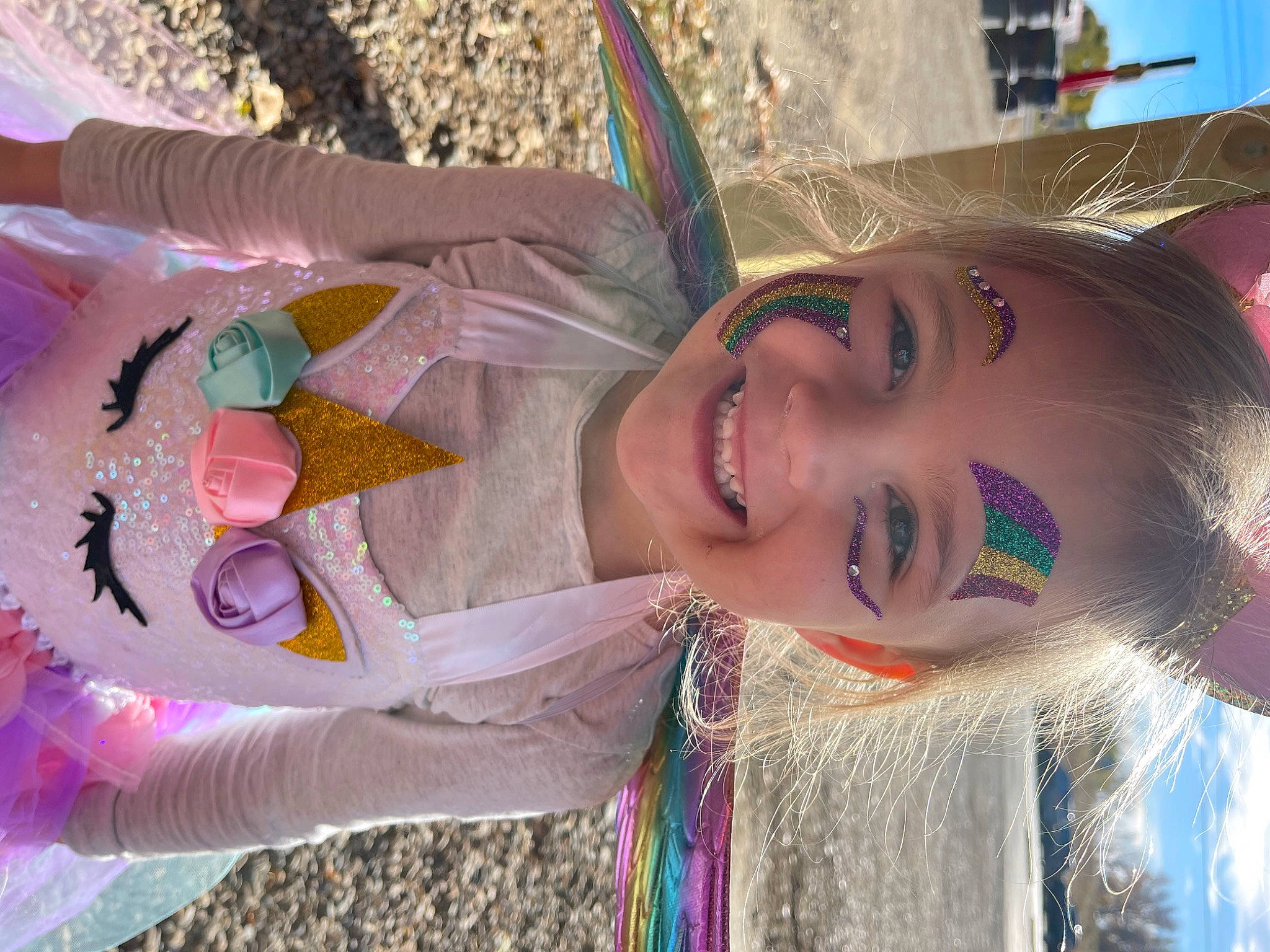 Adilyn joined the competition — help win amazing prizes! child, cool, event, eye, eyelash, eyewear, fashion_accessory, fun, happy, headgear, human, joy, leisure, magenta, person, pink, recreation, skin, smile, travel