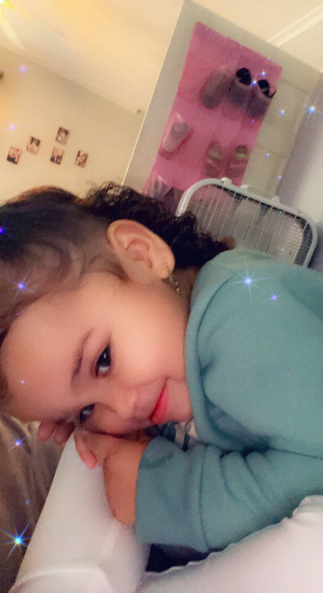 Delaney is registered to the contest to win money with this photo: baby, baby_toddler_clothing, bedtime, cheek, child, comfort, ear, eyelash, fun, happy, iris, joy, mouth, nap, nose, person, room, sitting, skin, sleep