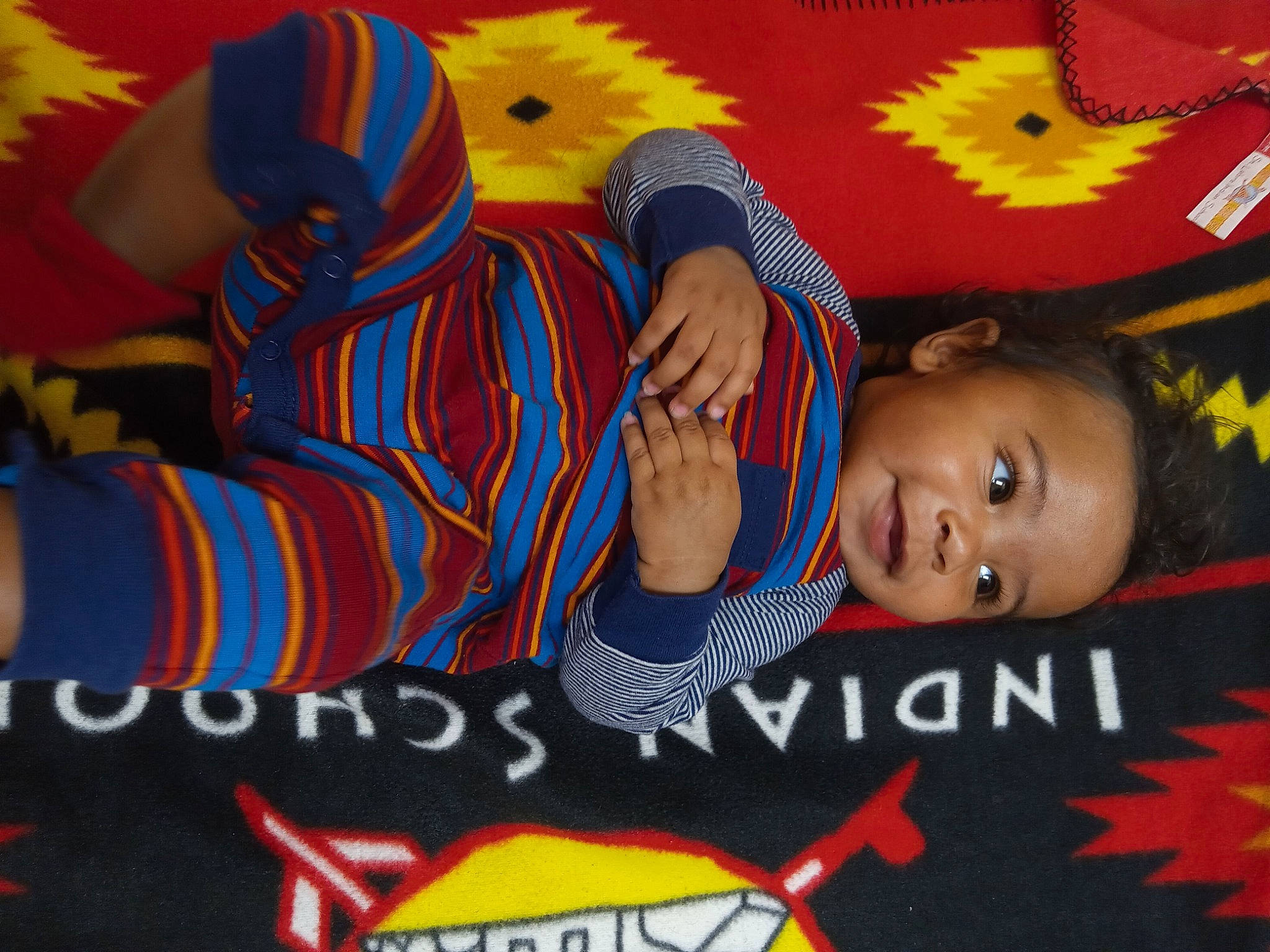 Jasper joined the competition — help win amazing prizes! baby, baby_products, baby_toddler_clothing, child, event, flooring, font, fun, happy, leisure, pattern, person, photo_caption, room, smile, t_shirt, textile, toddler