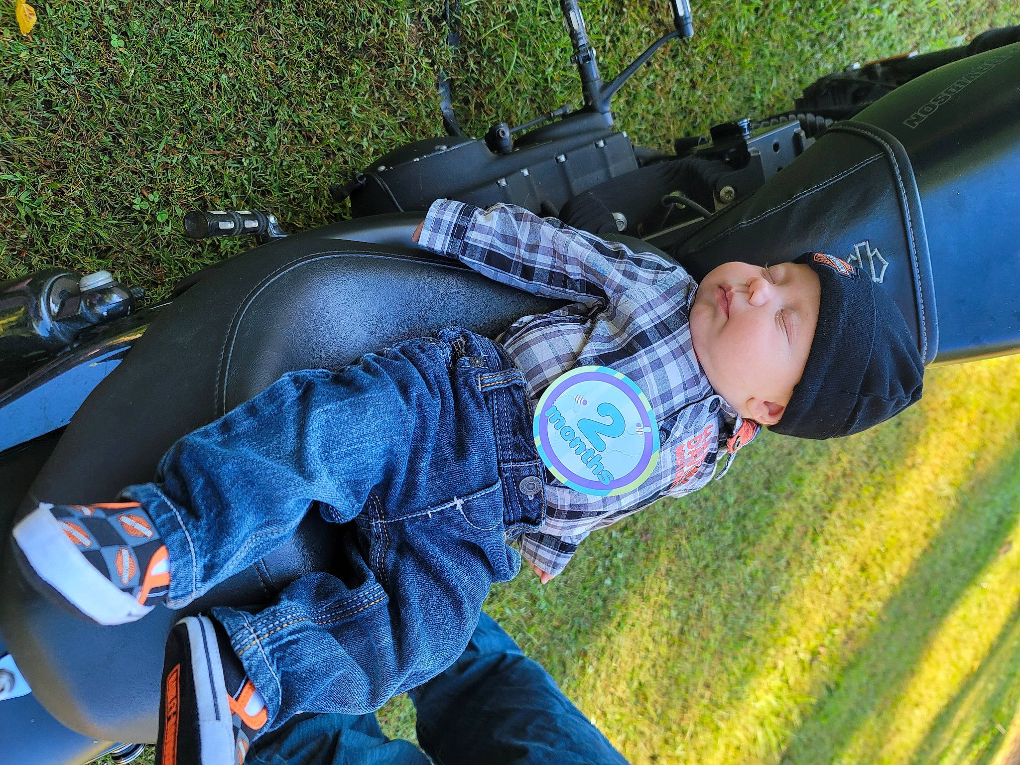 Dustin joined the competition — help win amazing prizes! auto_part, automotive_tire, baby, baby_products, bag, baggage, electric_blue, grass, headwear, leisure, luggage_and_bags, motor_vehicle, person, personal_protective_equipment, plant, recreation, sitting, toddler, tree