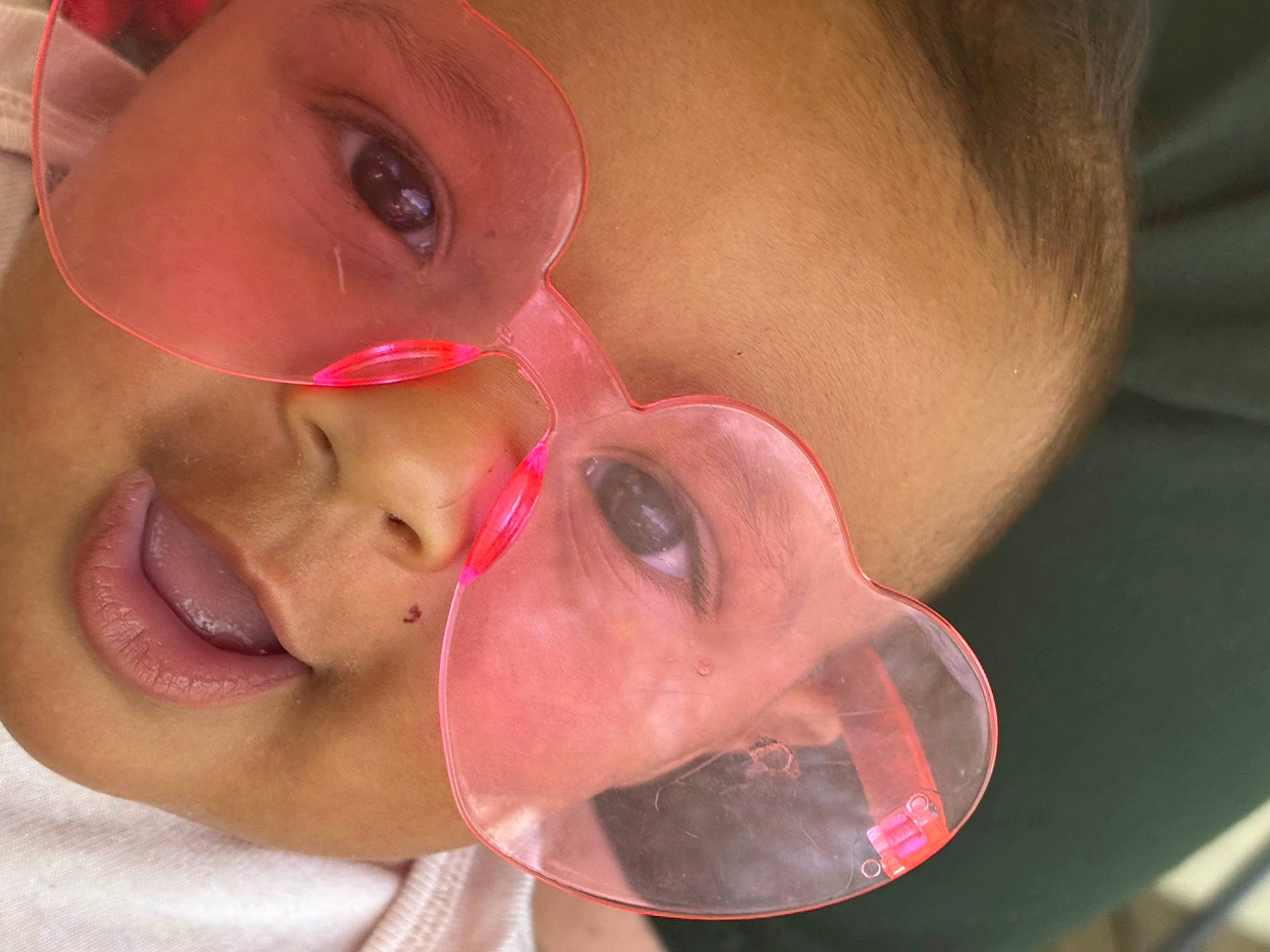 Raelynn joined the competition — help win amazing prizes! cheek, ear, eye, eyelash, eyewear, forehead, gesture, happy, iris, jaw, lip, mouth, neck, nose, organ, person, skin, smile, sunglasses, vision_care