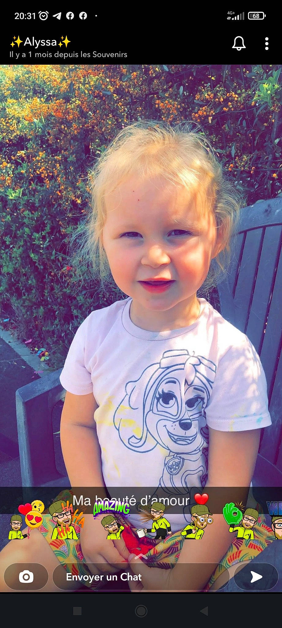 Joyce participe au concours pour gagner de l'argent avec cette photo : baby_toddler_clothing, beauty, cheek, cool, facial_expression, fun, grass, hairstyle, happy, iris, joy, people, people_in_nature, person, pink, plant, sleeve, smile, summer, t_shirt