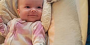 Harlyn is registered to the contest to win money with this photo: baby, bed, blanket, bonnet, clothing, couch, cradle, crib, cushion, face, furniture, hat, head, homedecor, infantbed, newborn, person, photography, portrait, sleeping