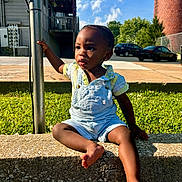 Amiri joined the competition — help win amazing prizes! bodypart, boy, child, city, clothing, face, finger, grass, hand, head, male, person, photography, portrait, road, shorts, sitting, street, summer, urban