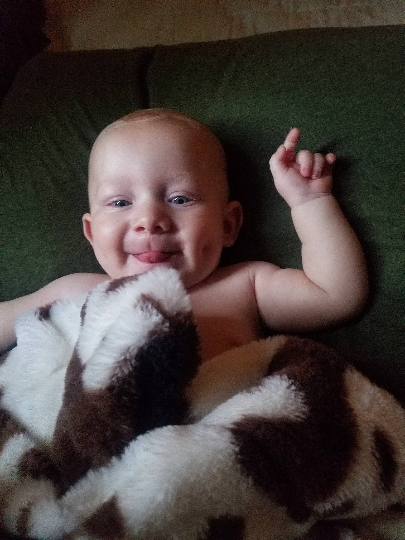 Ryder joined the competition — help win amazing prizes! baby, baby_toddler_clothing, cheek, child, comfort, couch, finger, flesh, fur, human, iris, linens, living_room, muscle, nail, organ, person, skin, thumb, toddler