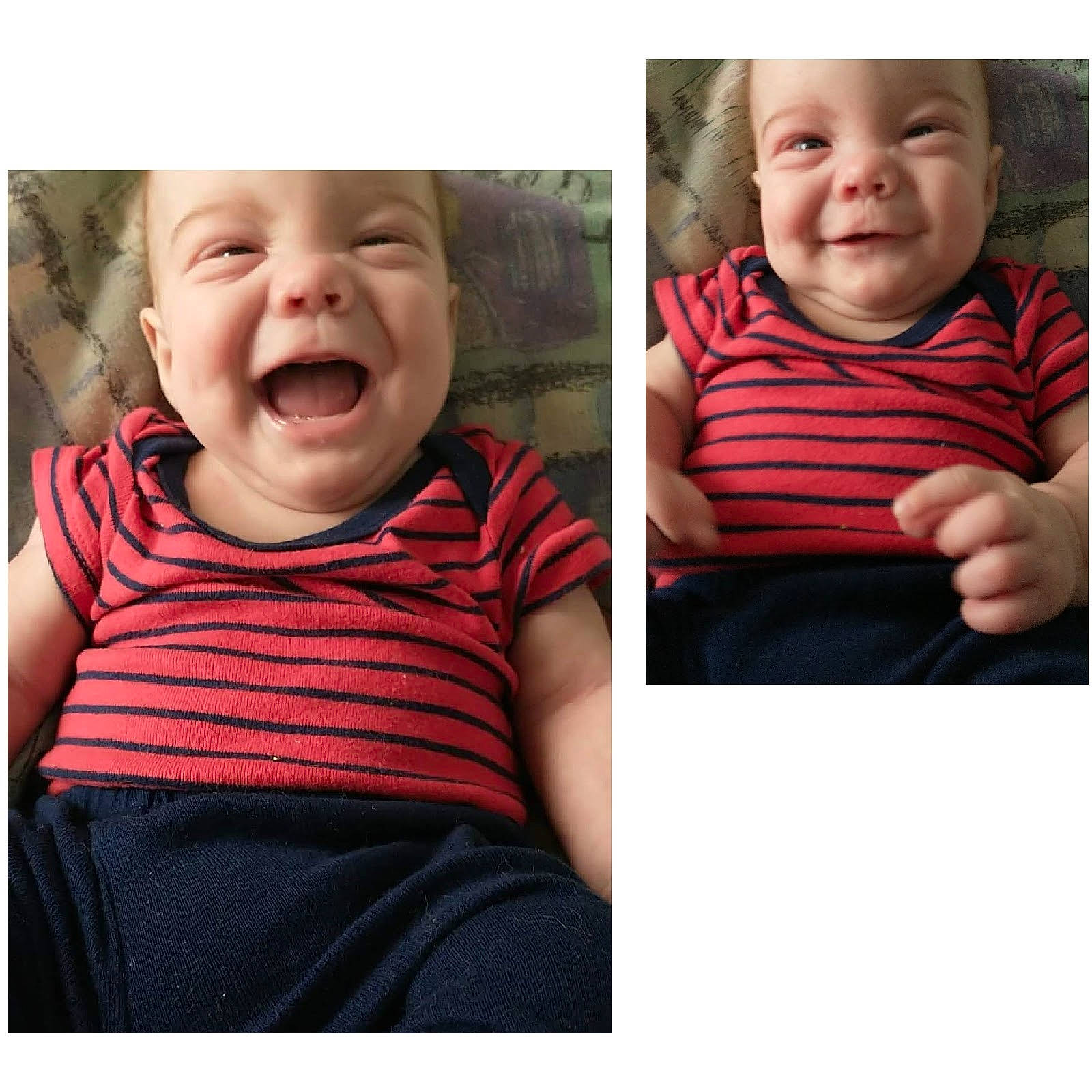 Brett is registered to the contest to win money with this photo: arm, baby, baby_toddler_clothing, cheek, chin, eye, face, happy, head, iris, joy, lip, mouth, neck, nose, outerwear, person, pink, plant, product