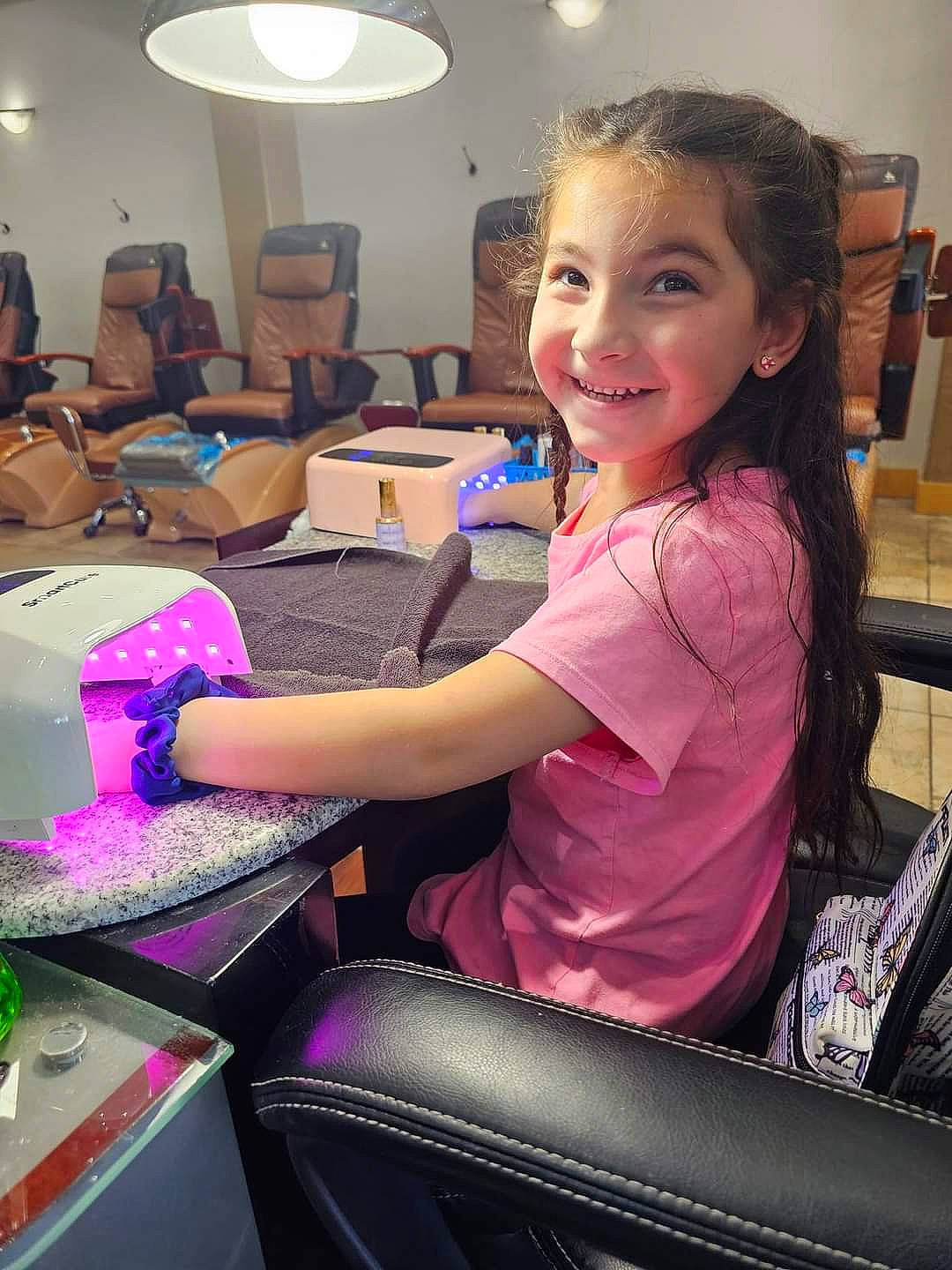 Trinity joined the competition — help win amazing prizes! automotive_design, automotive_tire, chair, desk, engineering, event, fashion_design, fun, furniture, human_leg, job, joy, lap, leisure, magenta, person, purple, room, sitting, smile