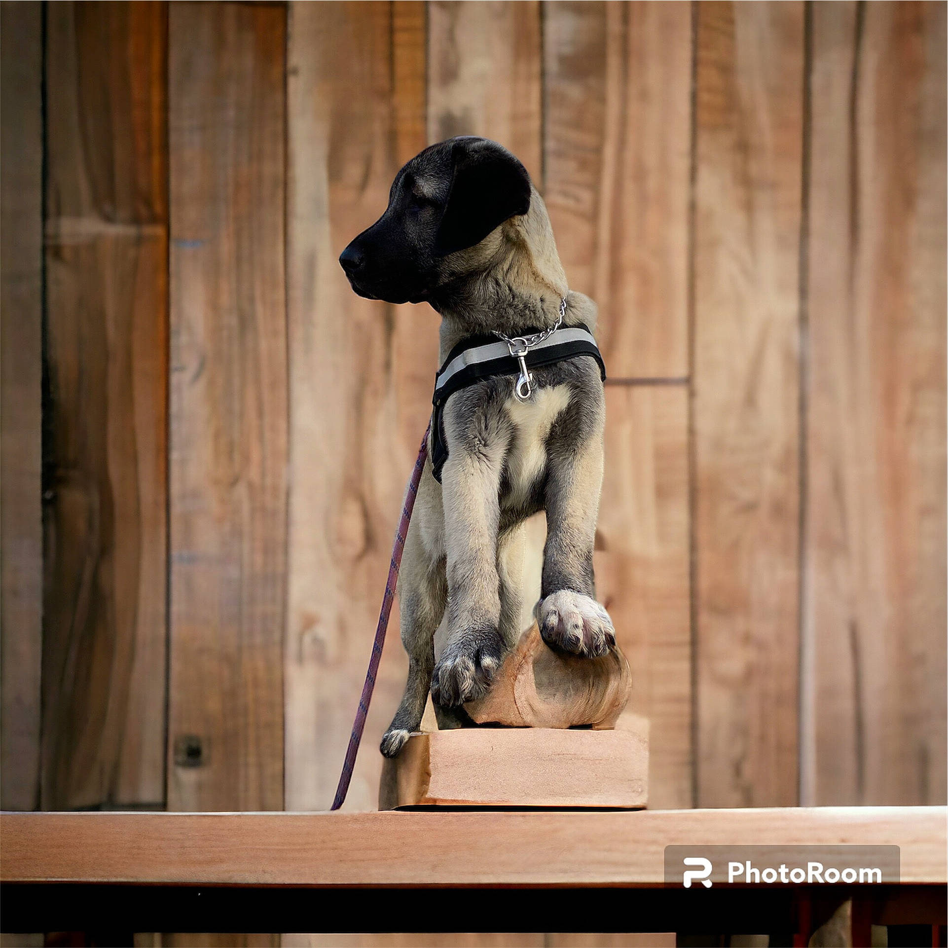 ülma participe au concours pour gagner de l'argent avec cette photo : art, canidae, carnivore, companion_dog, dog, dog_breed, fawn, fur, guard_dog, pet_supply, recreation, sitting, snout, sporting_group, wood, working_animal