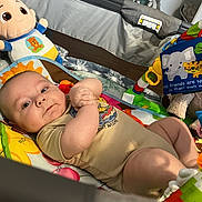 Kylen is registered to the contest to win money with this photo: architecture, baby, bed, bodypart, building, couch, crib, cushion, face, finger, furniture, head, homedecor, hospital, infantbed, newborn, person, photography, portrait, toy