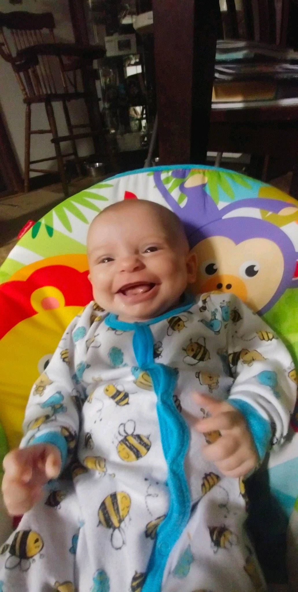 Liberty is registered to the contest to win money with this photo: baby, baby_toys, cheek, child, person, play, smile, toddler