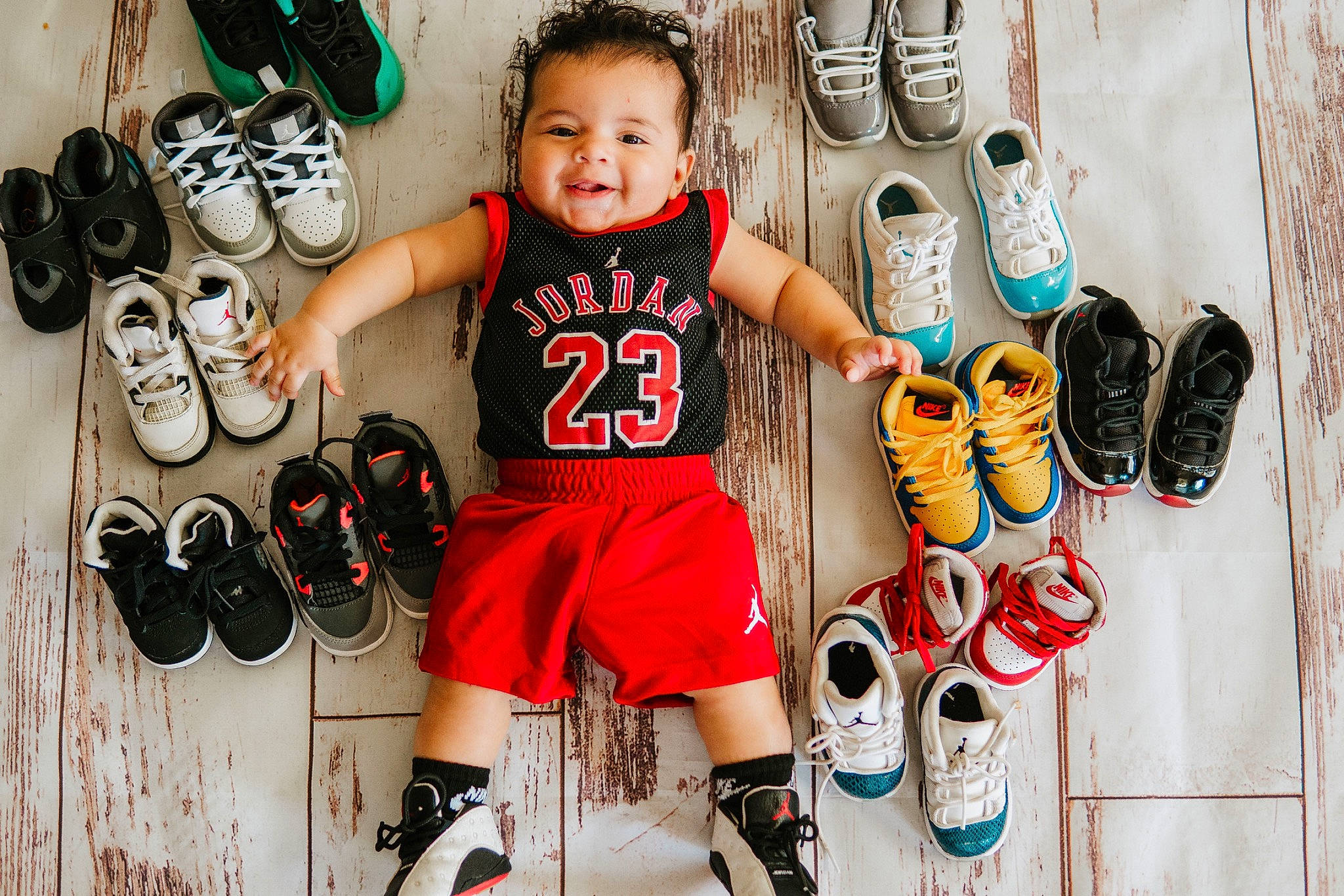 Atreus joined the competition — help win amazing prizes! baby_toddler_clothing, cool, font, fun, happy, joy, outdoor_shoe, person, shoe, shorts, sleeve, smile, snapshot, sneakers, sports_equipment, sportswear, style, t_shirt, thigh, toddler