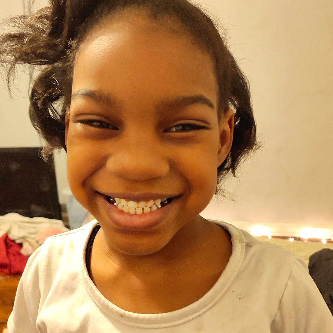 Ziyaire joined the competition — help win amazing prizes! casual, child, childhood, clothing, cute, expression, face, fashion, fun, girl, hair, happy, heart, home, indoor, person, portrait, smiling, tshirt, young